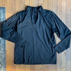 Men’s North Face quarter zip running pullover